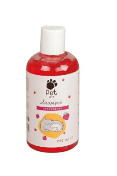 PET LOVE SHAMPOO ÇİLEK ÖZLÜ 250 ML